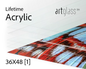 LifeTime Acrylic 36x48 3mm (1 sheet) 12 sq.ft.