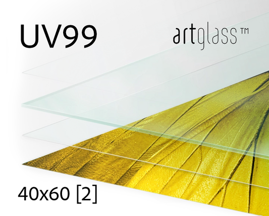 UV99 Art Glass 40x60 2mm (2 lites) 34 sq.ft.
