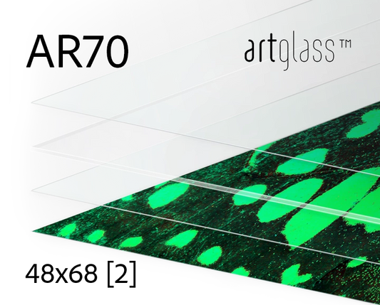 AR70 Art Glass 48x68 2mm (2 lites) 46 sq.ft.