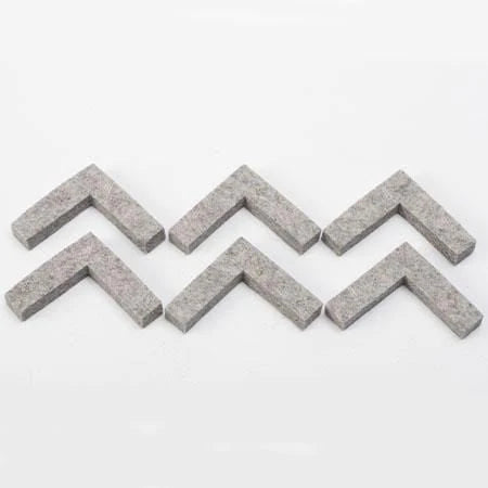 Replacement Felt Pad - "L" Shape (6/pack) (T014)