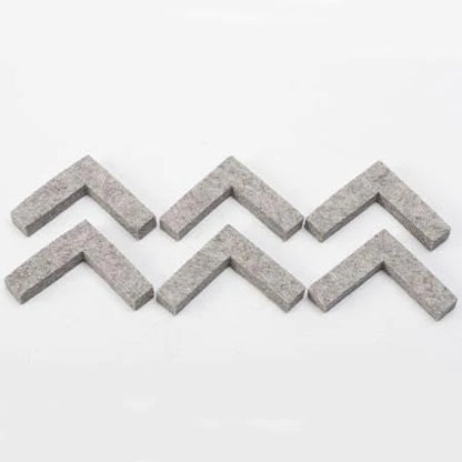 Replacement Felt Pad - "L" Shape (6/pack) (T014)